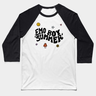 Emo Boy Summer Baseball T-Shirt